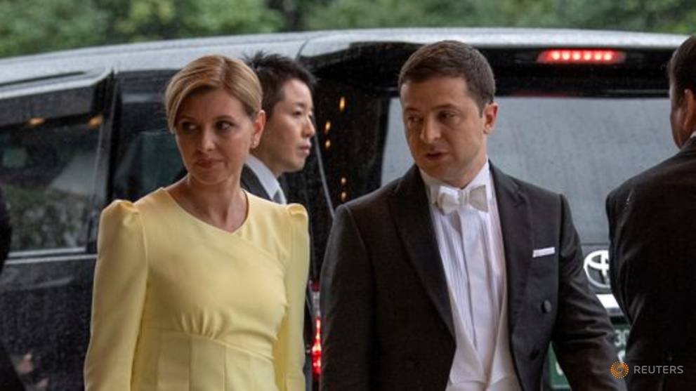 Ukraine president's wife hospitalised after contracting COVID-19