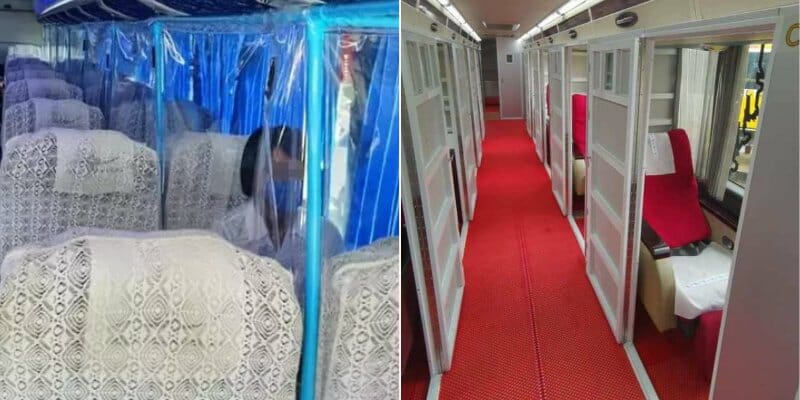 Express Bus Companies Are Using Cabins To Promote Social Distancing In Buses