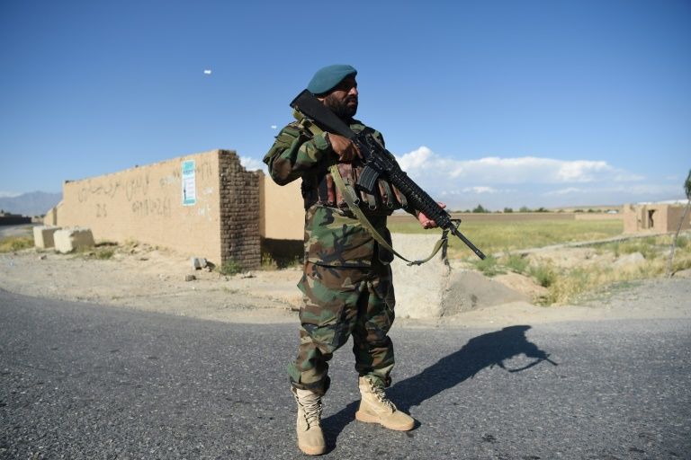 Taliban raids on afghan security posts kill 18