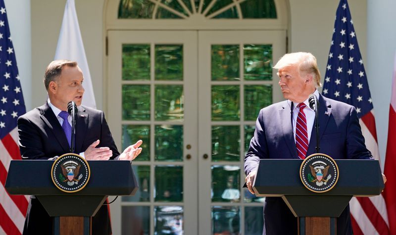 Polish President May visit U.S. Following trump troop announcement - media