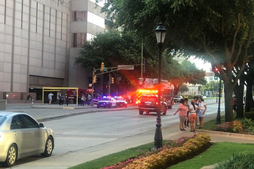 Lockdown as police hunt suspect in Dallas mall - at least one person injured in shooting