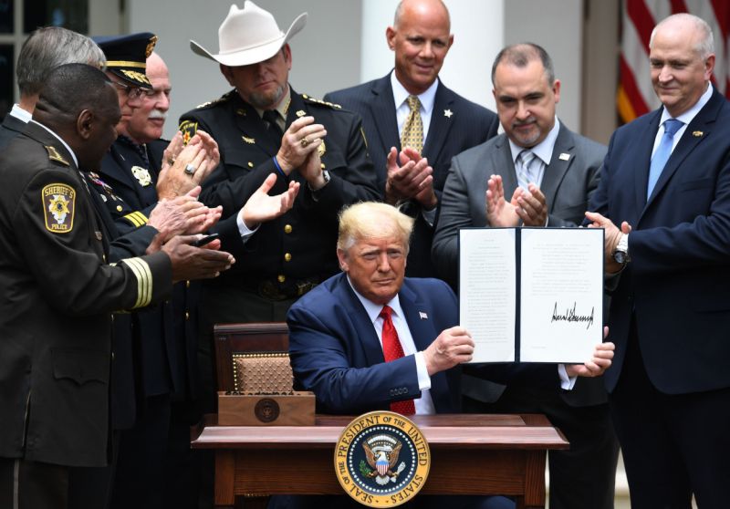 'Woefully inadequate': trump order falls short of broader push to curb cop abuse