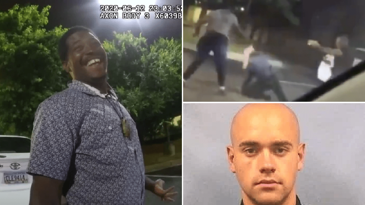 White cop Garrett Rolfe charged with killing Rayshard Brooks