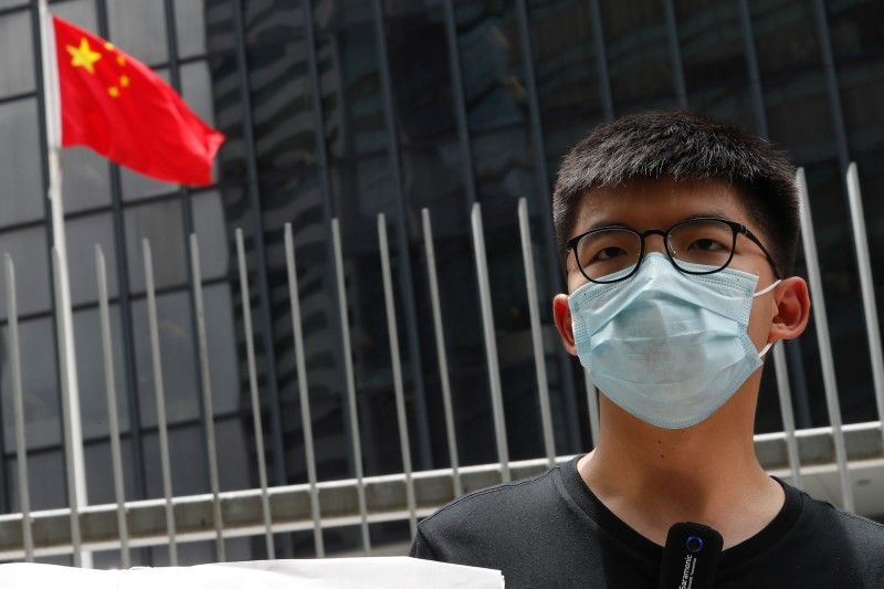 Activist Joshua wong says he plans to run for Hong Kong legislature
