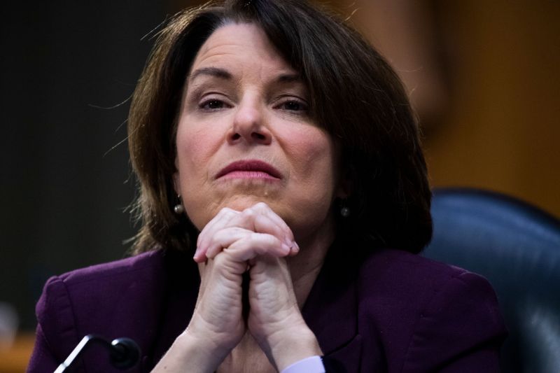 Amy klobuchar withdraws from vp search, says biden should select woman of color