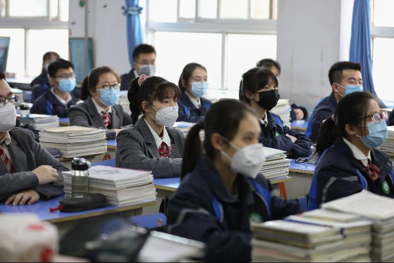 中国今年高考设隔离考场‧中高风险区全程戴口罩