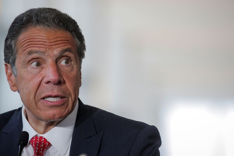 Cuomo slams federal government for coronavirus response