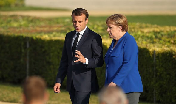 Macron and Merkel at war: How French President's party 'mobilised against Chancellor'