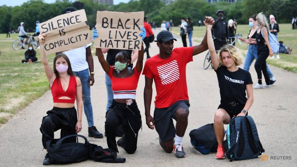 Leader of London Black Lives Matter protests demands meeting with Johnson