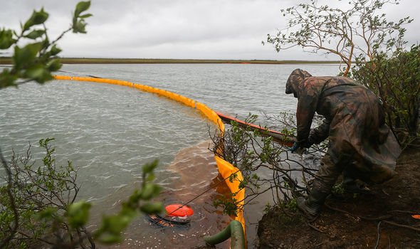 Putin orders action to avert environmental catastrophe after 20,000 tons of diesel spill