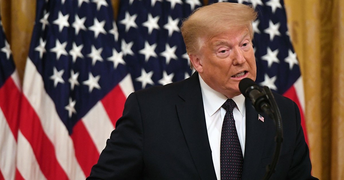 Trump Says He Couldn’t Watch The Entire, 8-Minute George Floyd Video