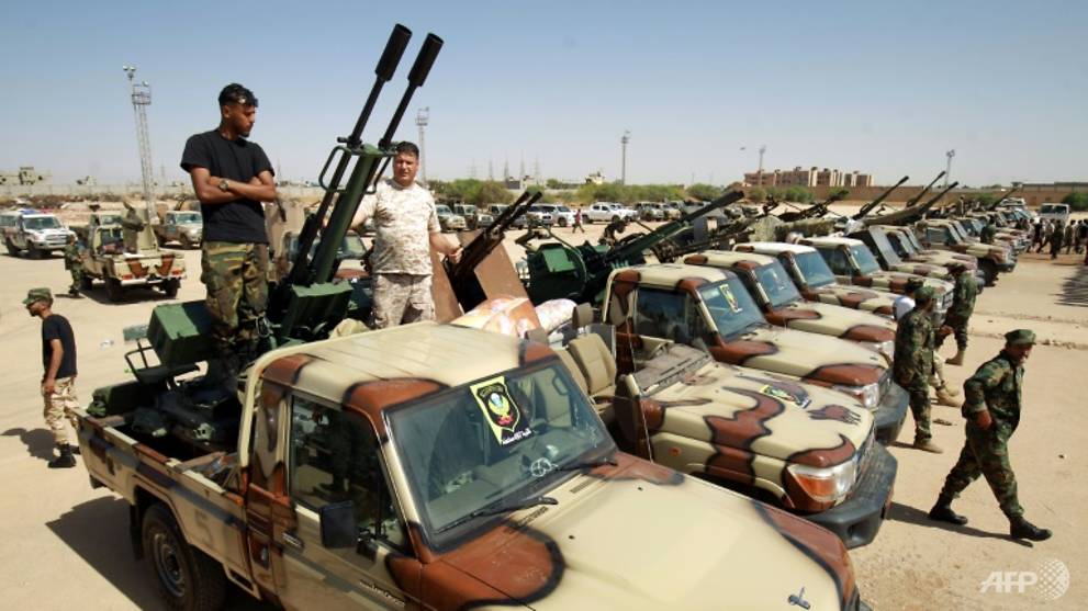 Turkey says Haftar forces need to pull out from key city for Libya ceasefire 