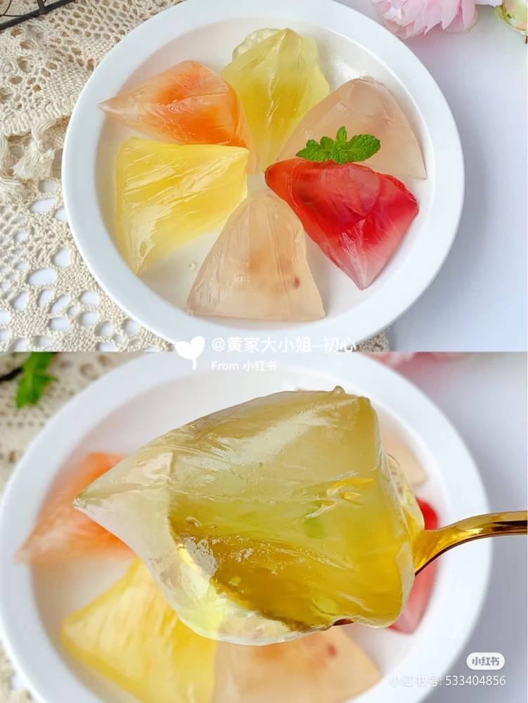 【8种颜值高的果冻做法】各种可爱卡通造型，吃了开心指数狂飙！