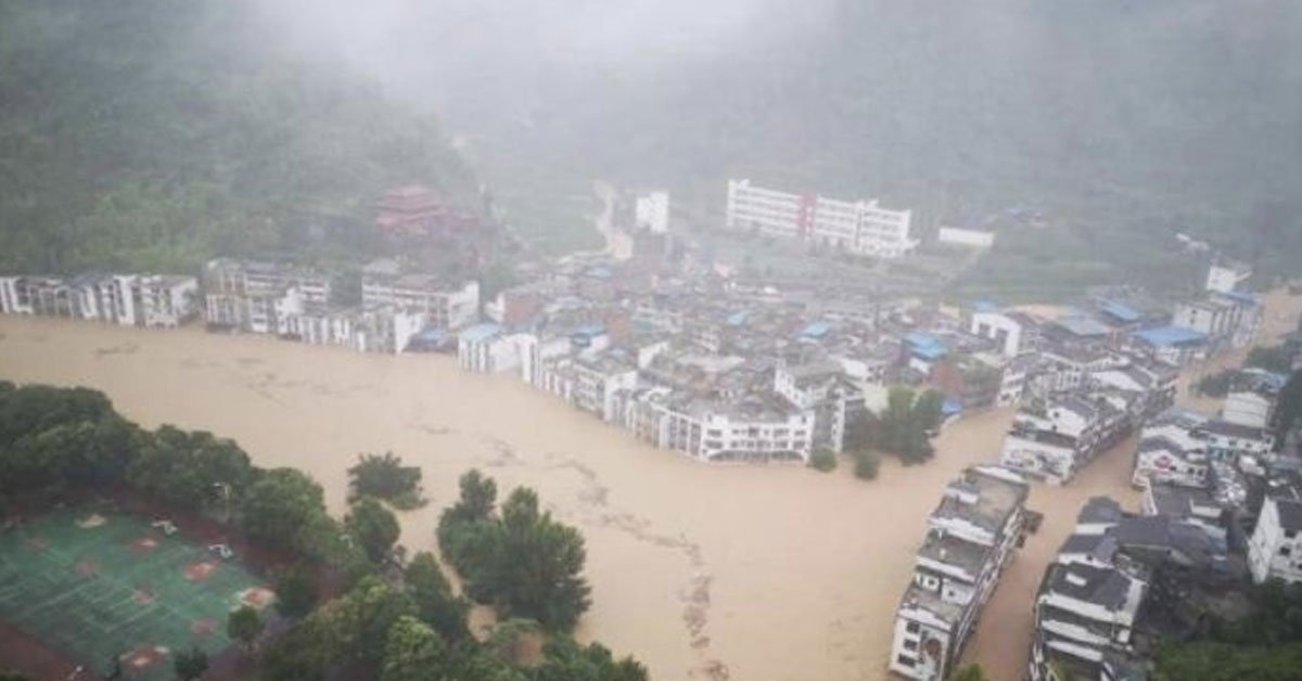 湖北暴雨创“双高” 680座水库 超出防洪水位