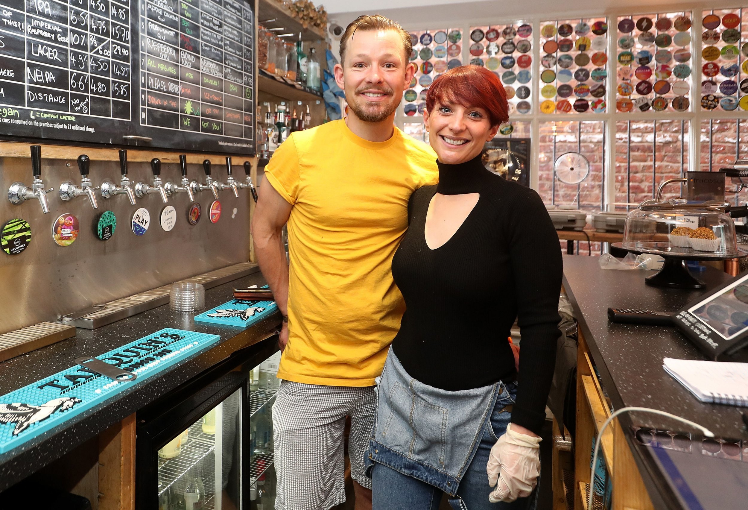 Hollyoaks star Adam Rickitt and wife Katy prepare to reopen their bar in Cheshire after coronavirus