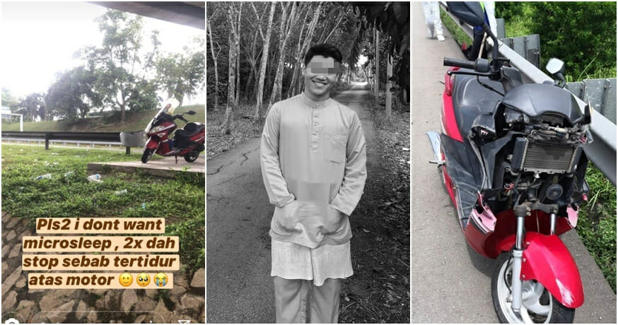 Malaysian Dies In Crash Caused By Microsleeping During Journey; Public Warned To Be Aware
