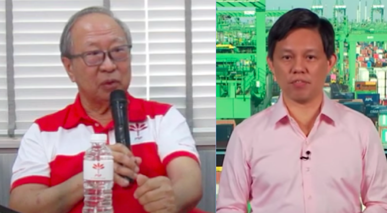 Tan Cheng Bock slams Chan Chun Sing’s ‘political ploy’: “don’t use those old arguments in trying to convince Singaporeans”