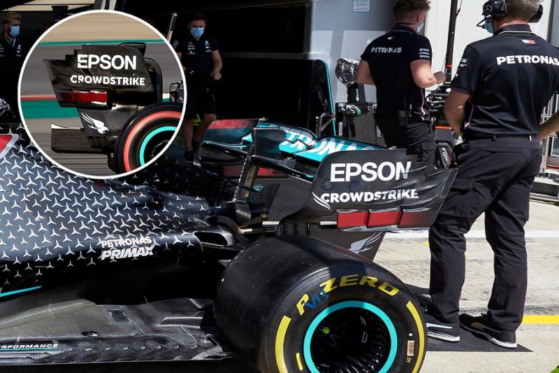 Mercedes Reveals New Rear Wing Cooling Geometry F1 Updates Nestia