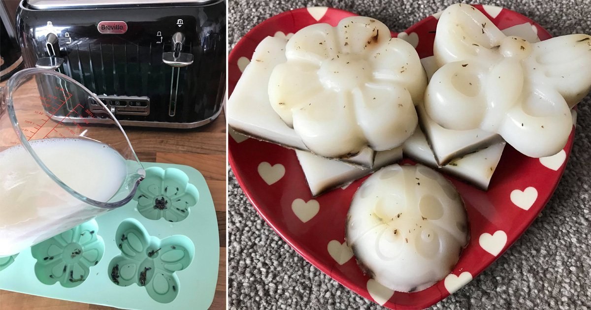 Mum makes breast milk soap that helps with her daughter’s eczema