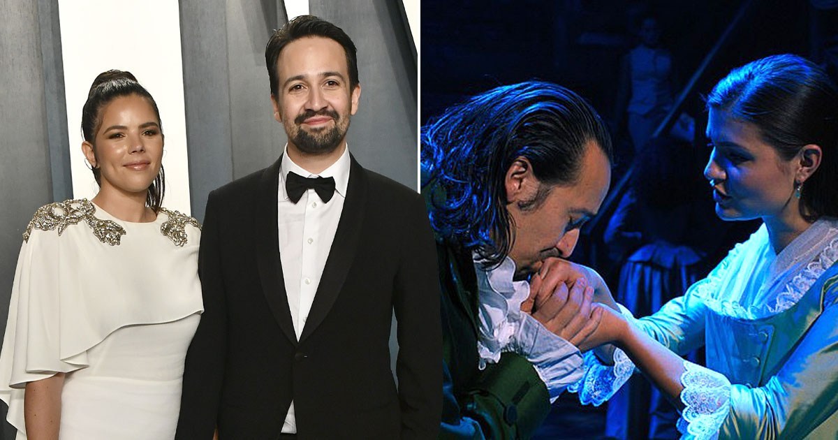 Lin-Manuel Miranda’s wife Vanessa Nadal hilariously boos his on-screen kisses in Hamilton