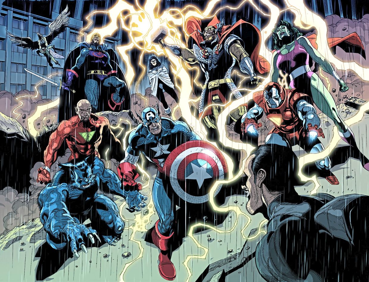 Local artist behind superhero comics