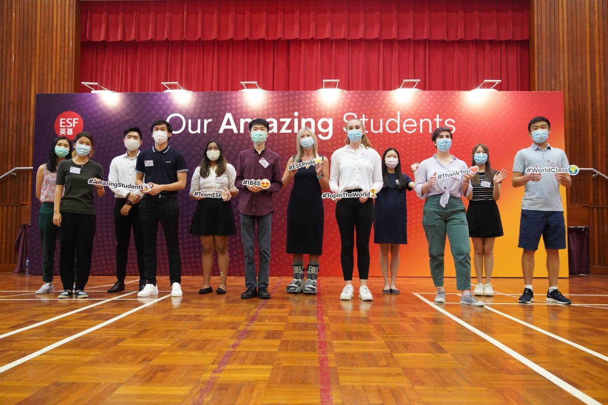 English Schools Foundation students grab half of Hong Kong’s perfect International Baccalaureate scores in year without written exams