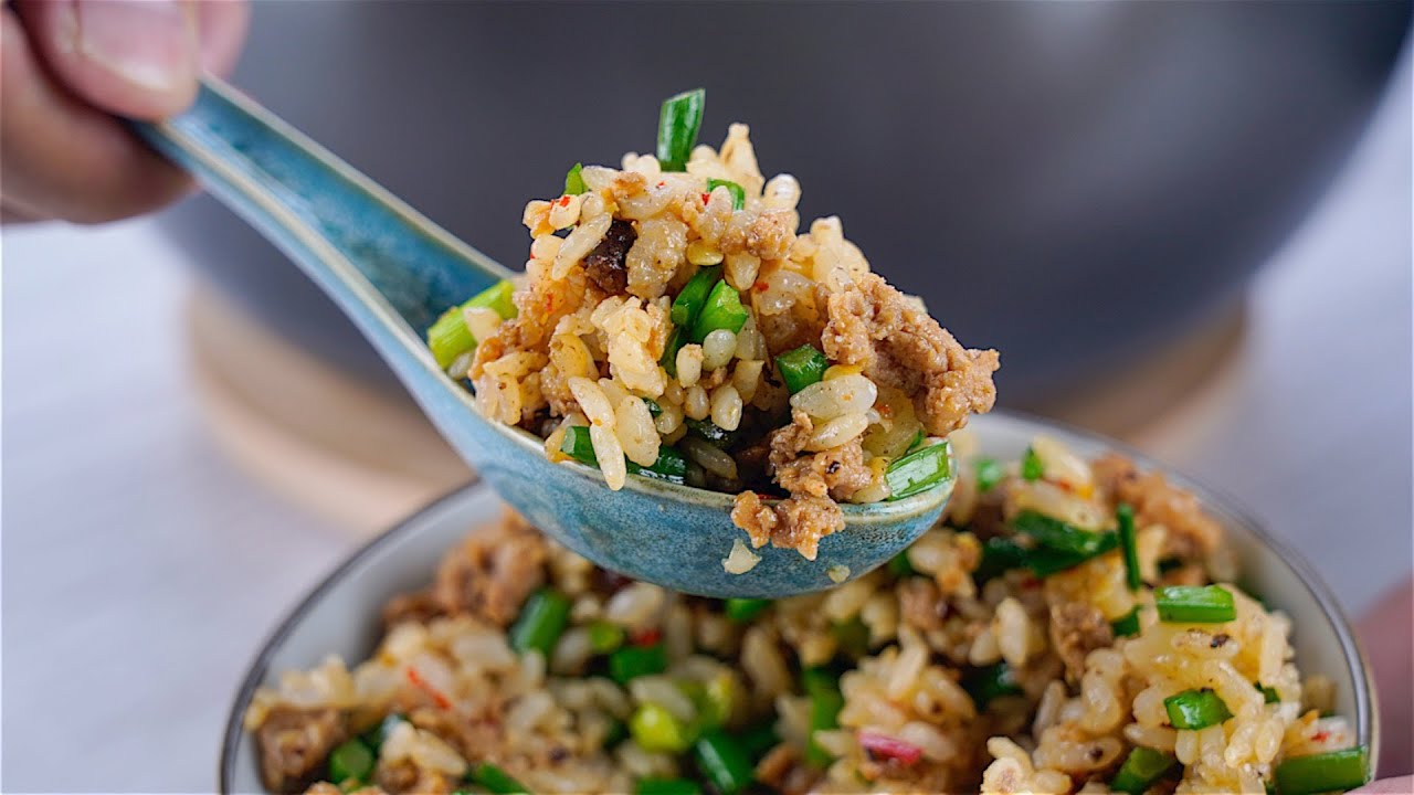 【1mintips】吃腻传统炒饭？新式炒饭，让你更爱！新式炒菜饭，让你吃到营养更吃到美味。更过瘾的炒饭法，即将流行！
