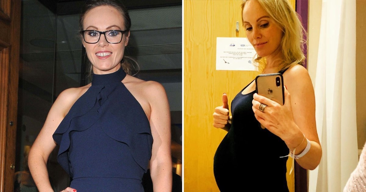 Pregnant Michelle Dewberry shares update as she spends fourth week in hospital after waters break early
