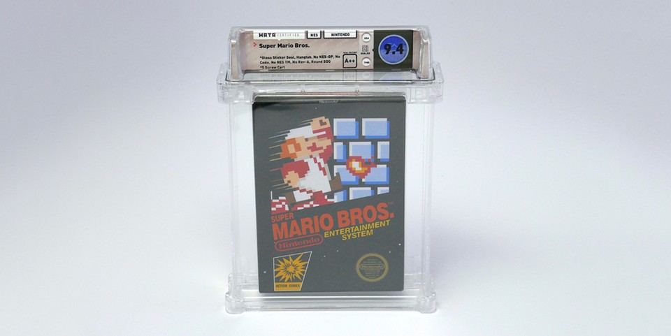 Rare 'Super Mario Bros.' Game Sells for Whopping $114,000 USD