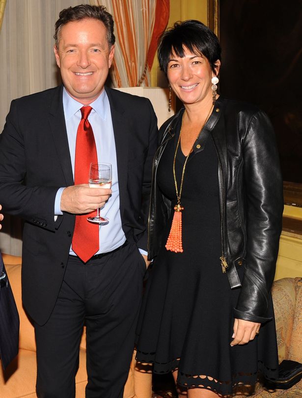 Piers Morgan explains meeting with 'charming and confident' Ghislaine Maxwell