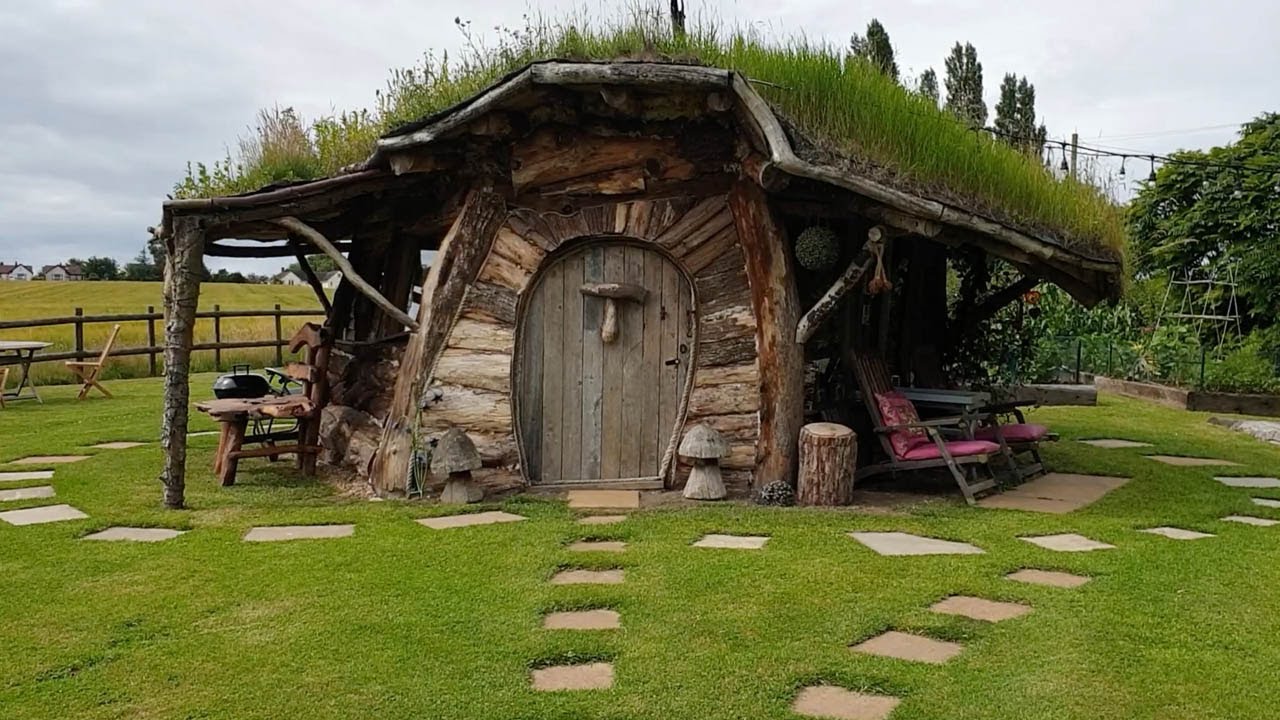 Amazing Hobbit House In Back Garden