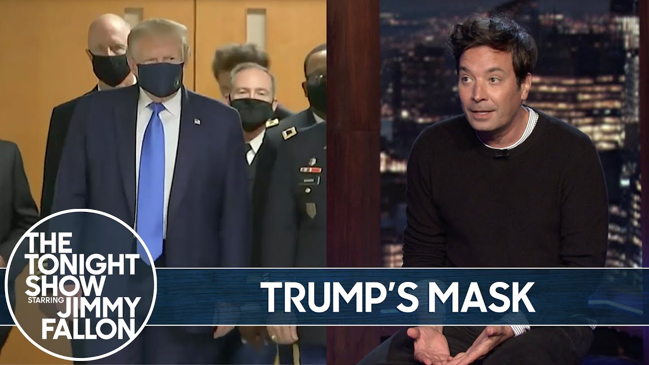 President Trump Finally Wears a Mask in Public | The Tonight Show