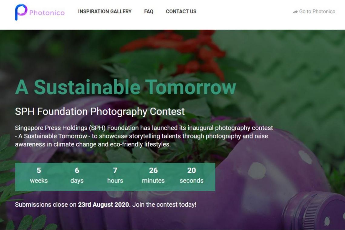 SPH Foundation launches photo contest on sustainability