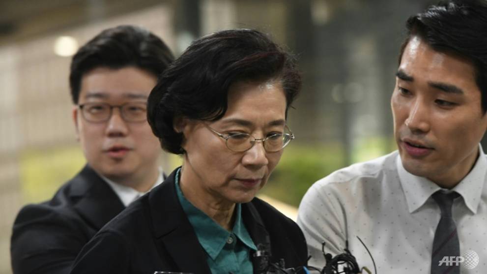 Mother of Korean Air chief gets suspended sentence for assault