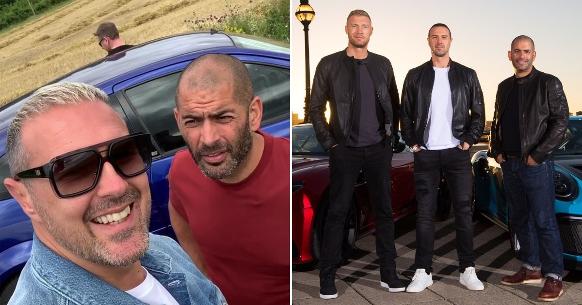 Paddy McGuinness reunites with Top Gear co-star Chris Harris as pair return to work on new series