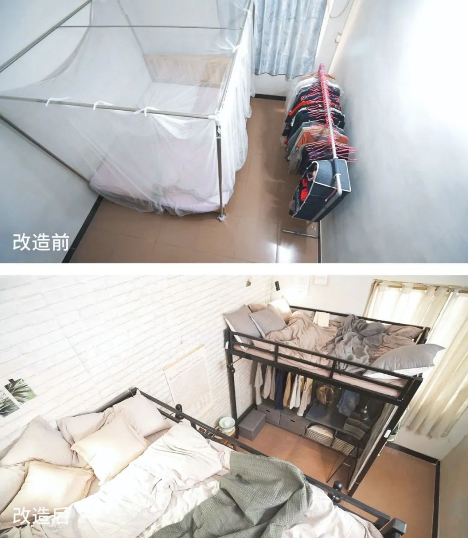 广州女孩不收钱，2天爆改15㎡出租屋，房主高兴到哭