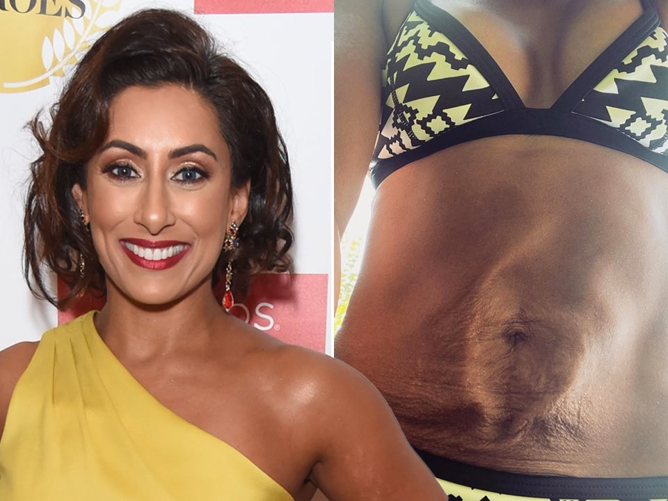 Fans praise Loose Women’s Saira Khan for honest post about post-baby body changes