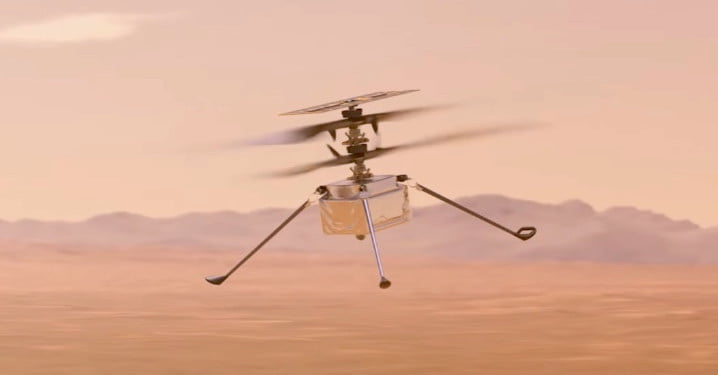 Watch NASA’s video showing off its first-ever Mars aircraft