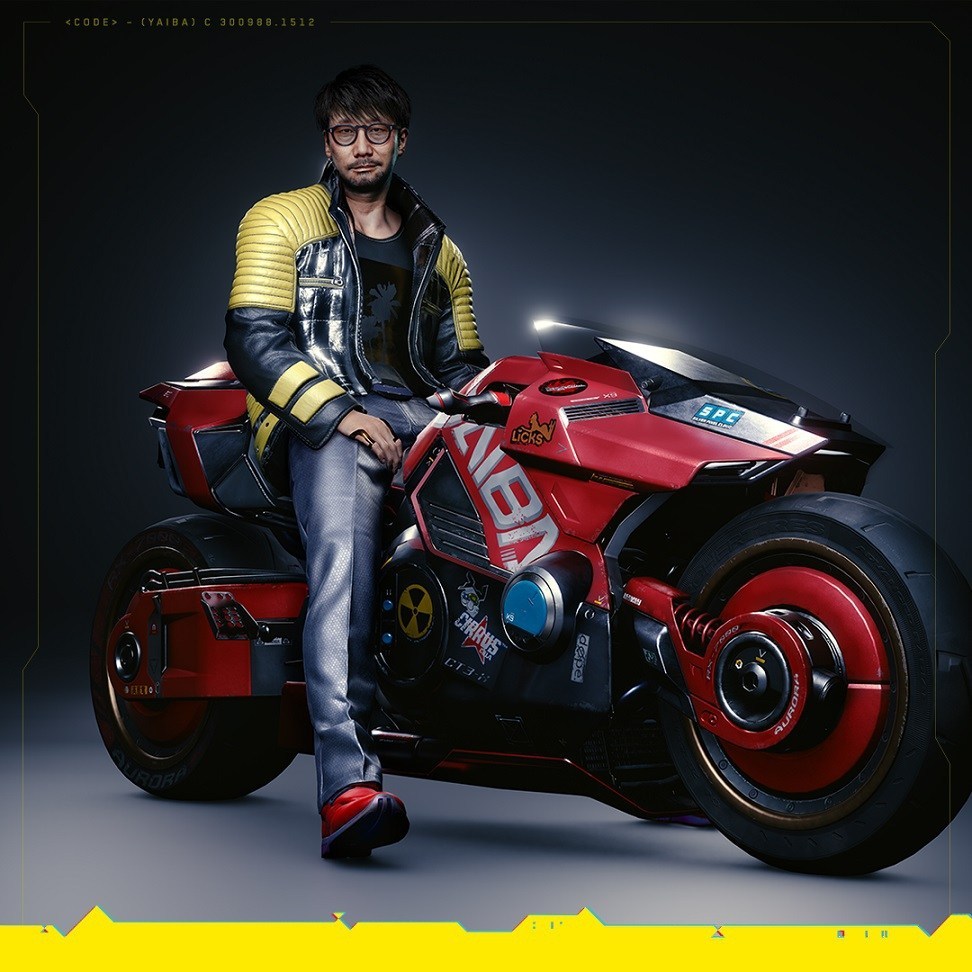 Hideo Kojima is in Cyberpunk 2077, with a bonus Akira homage