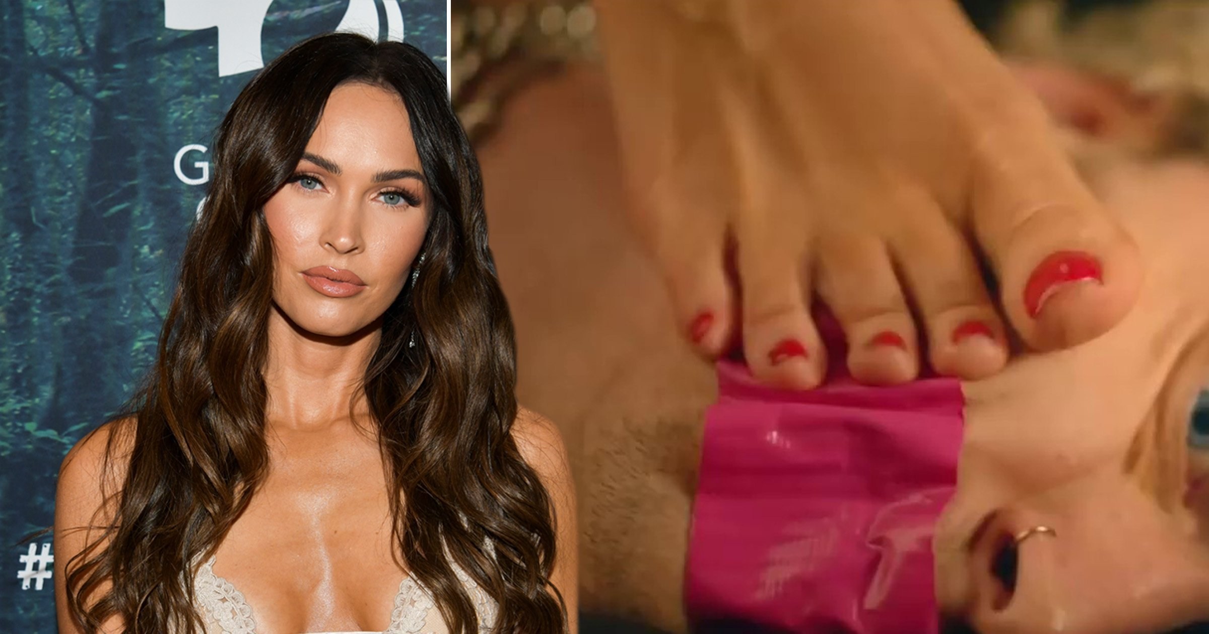 Machine Gun Kelly calls Megan Fox’s feet ‘the most beautiful feet that exist’