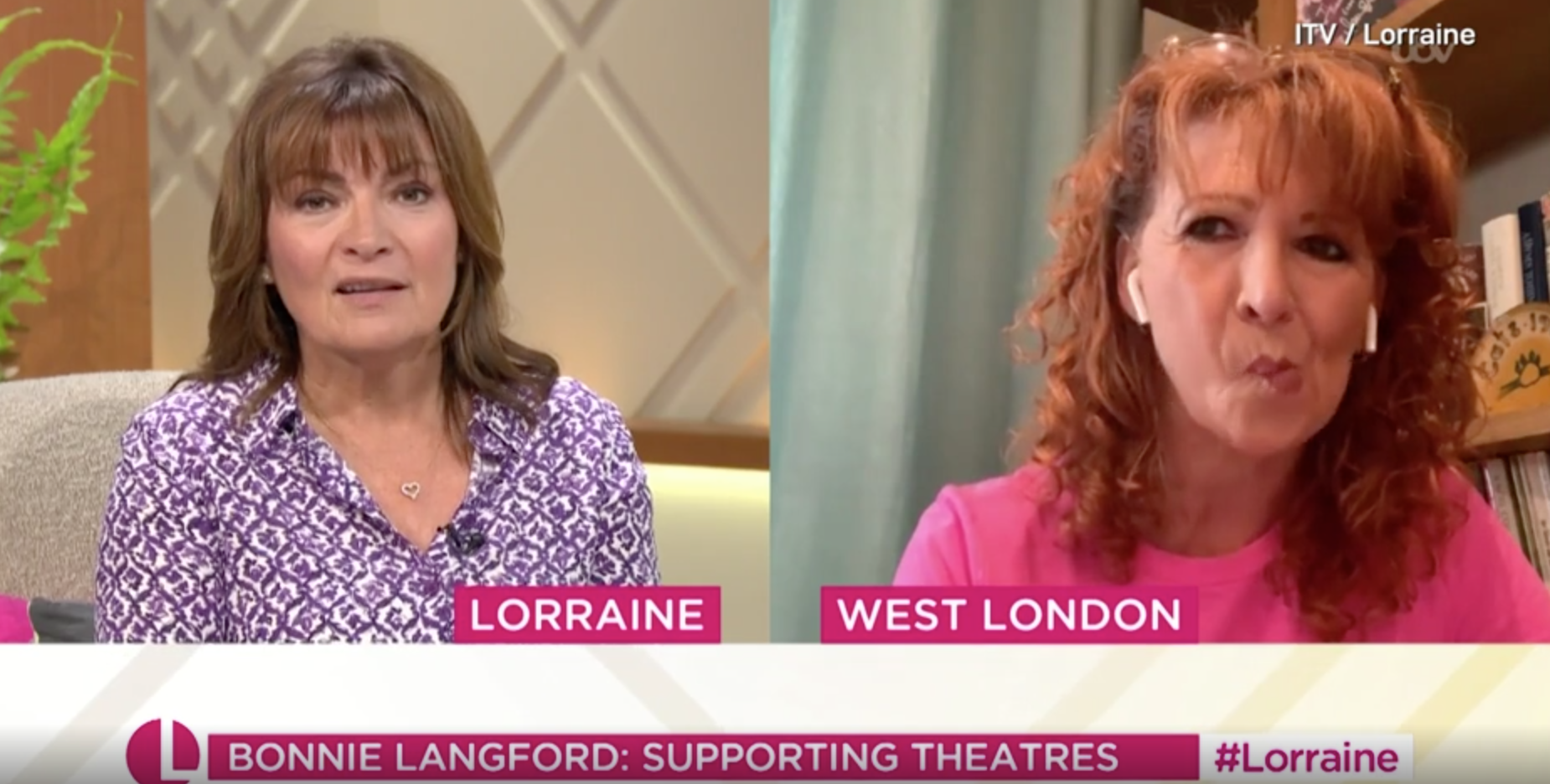 Lorraine Kelly awkwardly slates Cats to Bonnie Langford unaware star’s niece appeared in movie