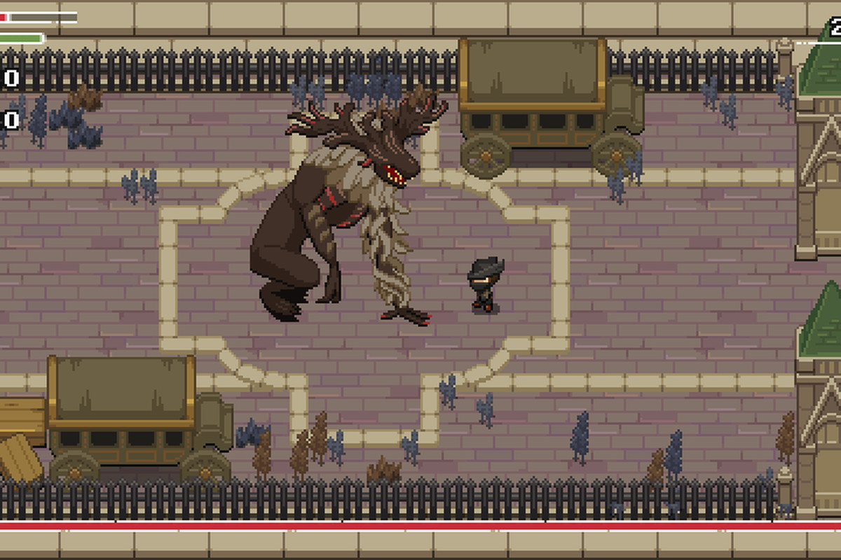 Indie dev turns Bloodborne 2D in Zelda-like Yarntown