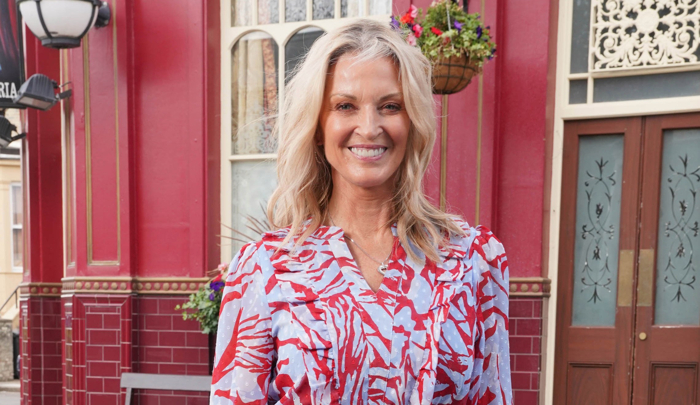 How old is Gillian Taylforth and how long has she played Kathy in EastEnders?