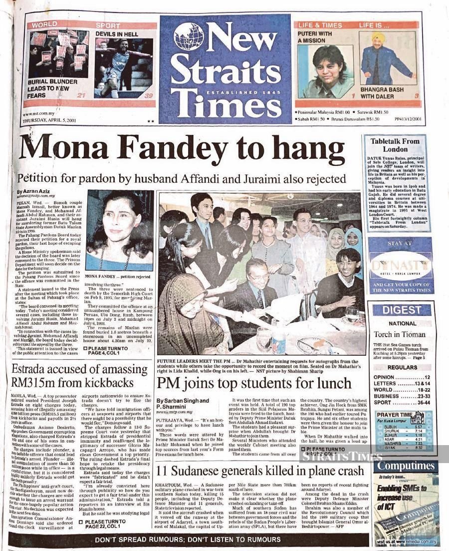 NST175: The gruesome tale of Mona Fandey