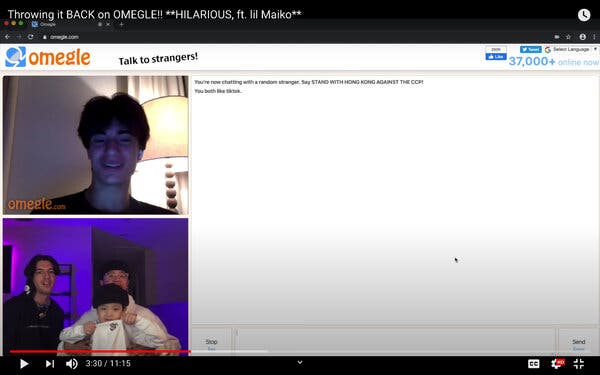 Oh, So We’re Doing Random Video Chat Again?