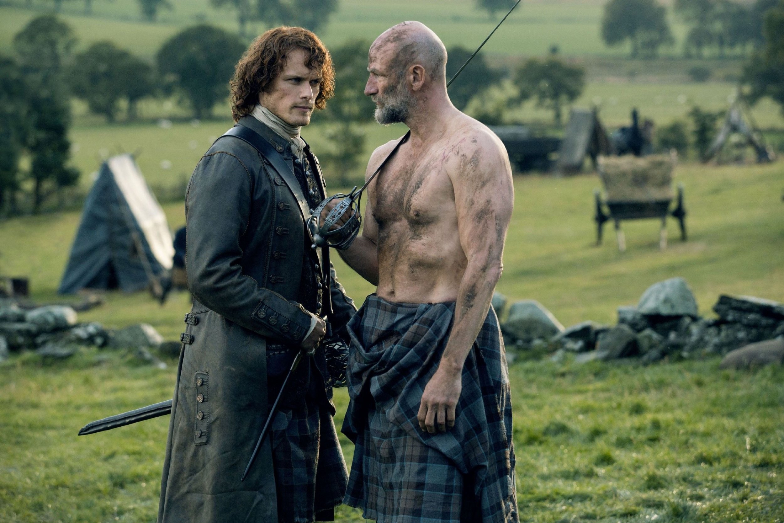 Outlander’s Sam Heughan and Graham McTavish launch new travelogue ahead of Men In Kilts show