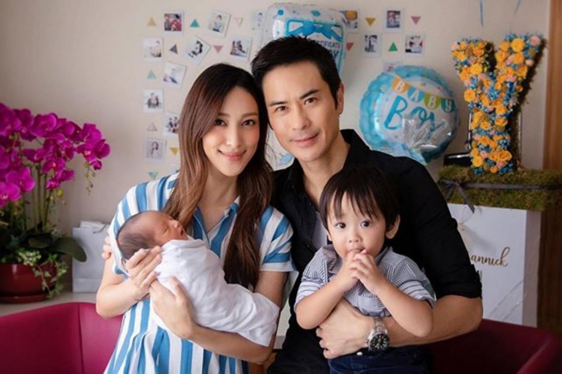 Hong Kong celebrity couple Kevin Cheng and Grace Chan welcome second child