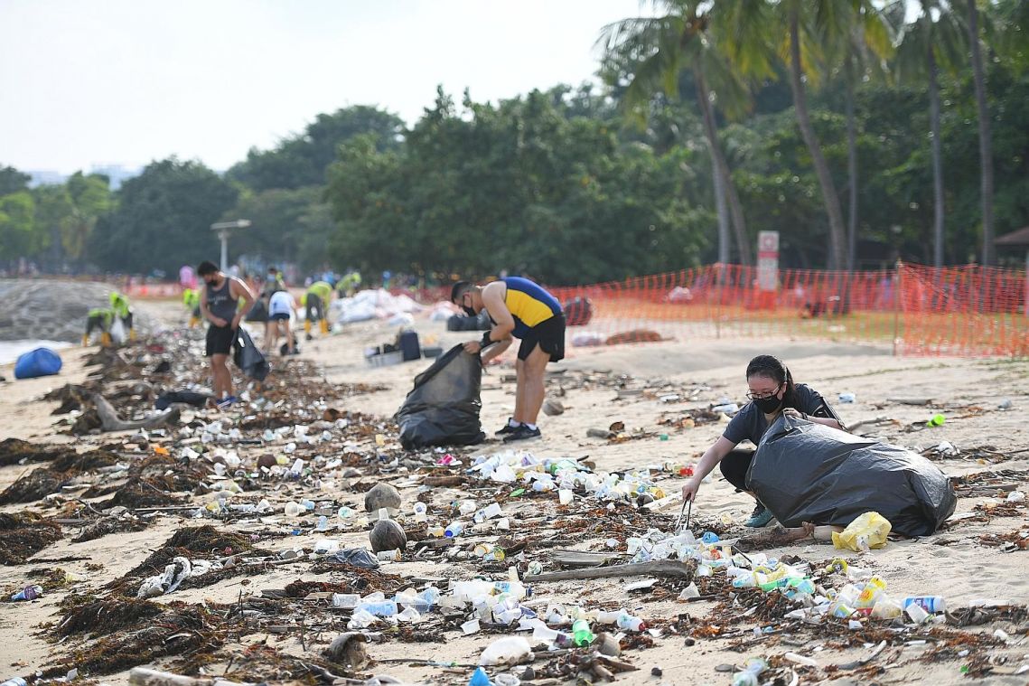 Beach cleanup efforts boosted amid monsoon season