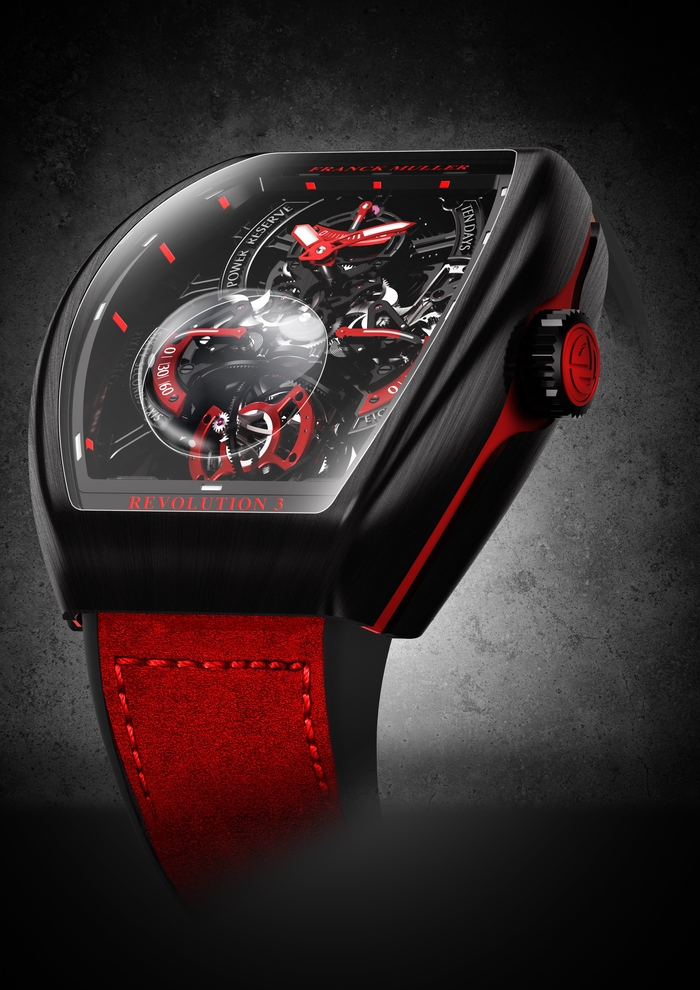 Franck Muller introduces the Vanguard Revolution 3 Skeleton watch