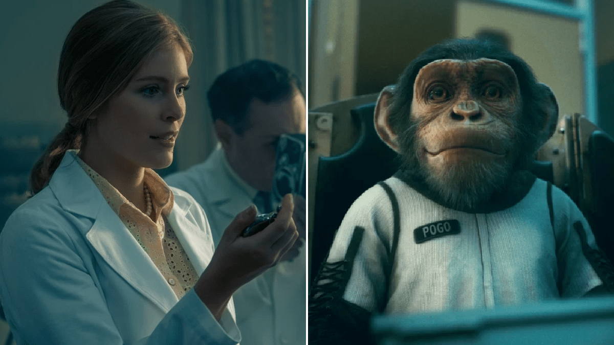 The Umbrella Academy’s Jordan Claire Robbins takes us behind-the-scenes of filming with Baby Pogo